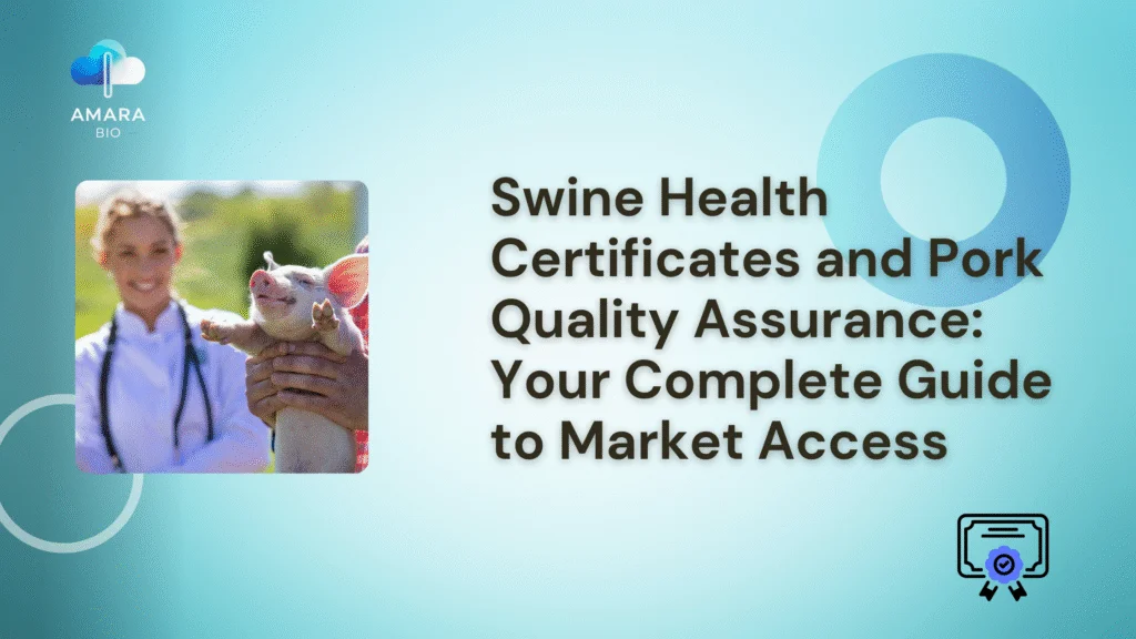 Swine Health Certificates and Pork Quality Assurance: Your Complete Guide to Market Access